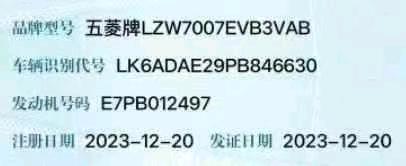 菏泽市23年五菱汽车缤果9