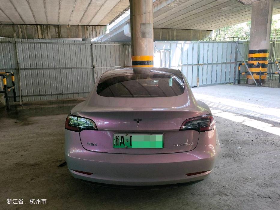 杭州市21年特斯拉MODEL 34