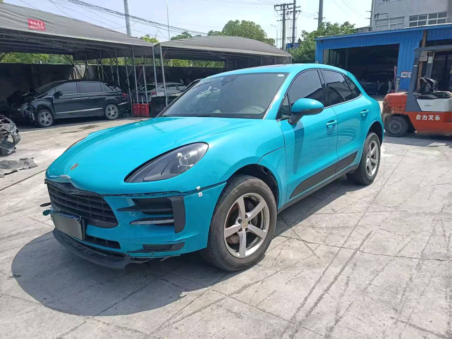 上海20年保时捷Macan3
