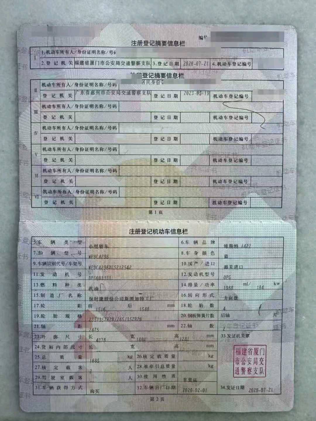 深圳市20年保时捷7189
