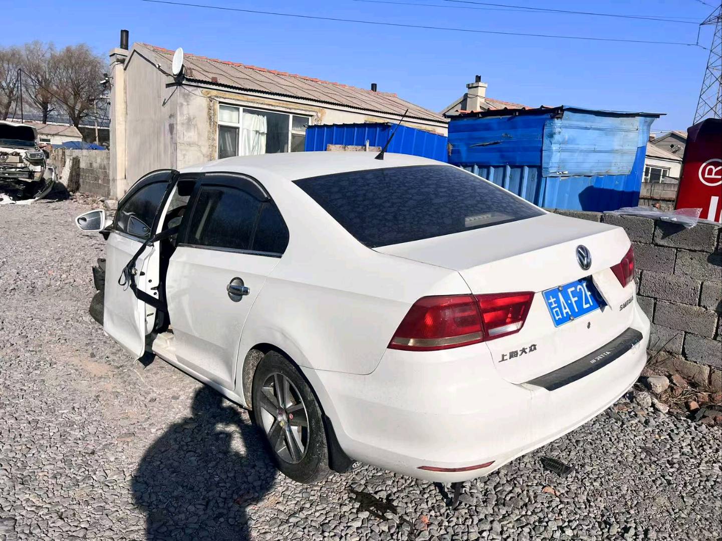 长春市16年大众桑塔纳3