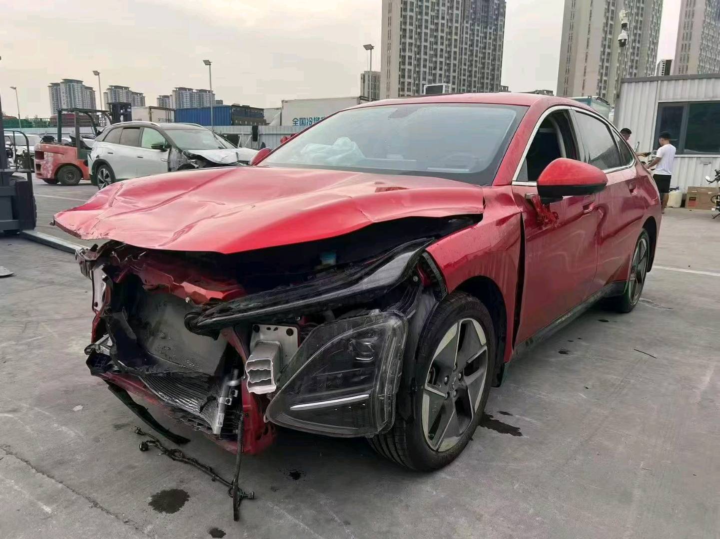 郑州市24年五菱汽车星光事故车