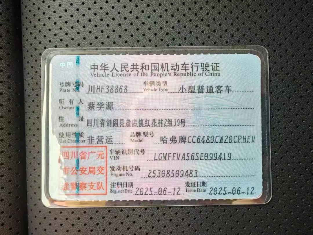 郑州市25年长城哈弗猛龙9