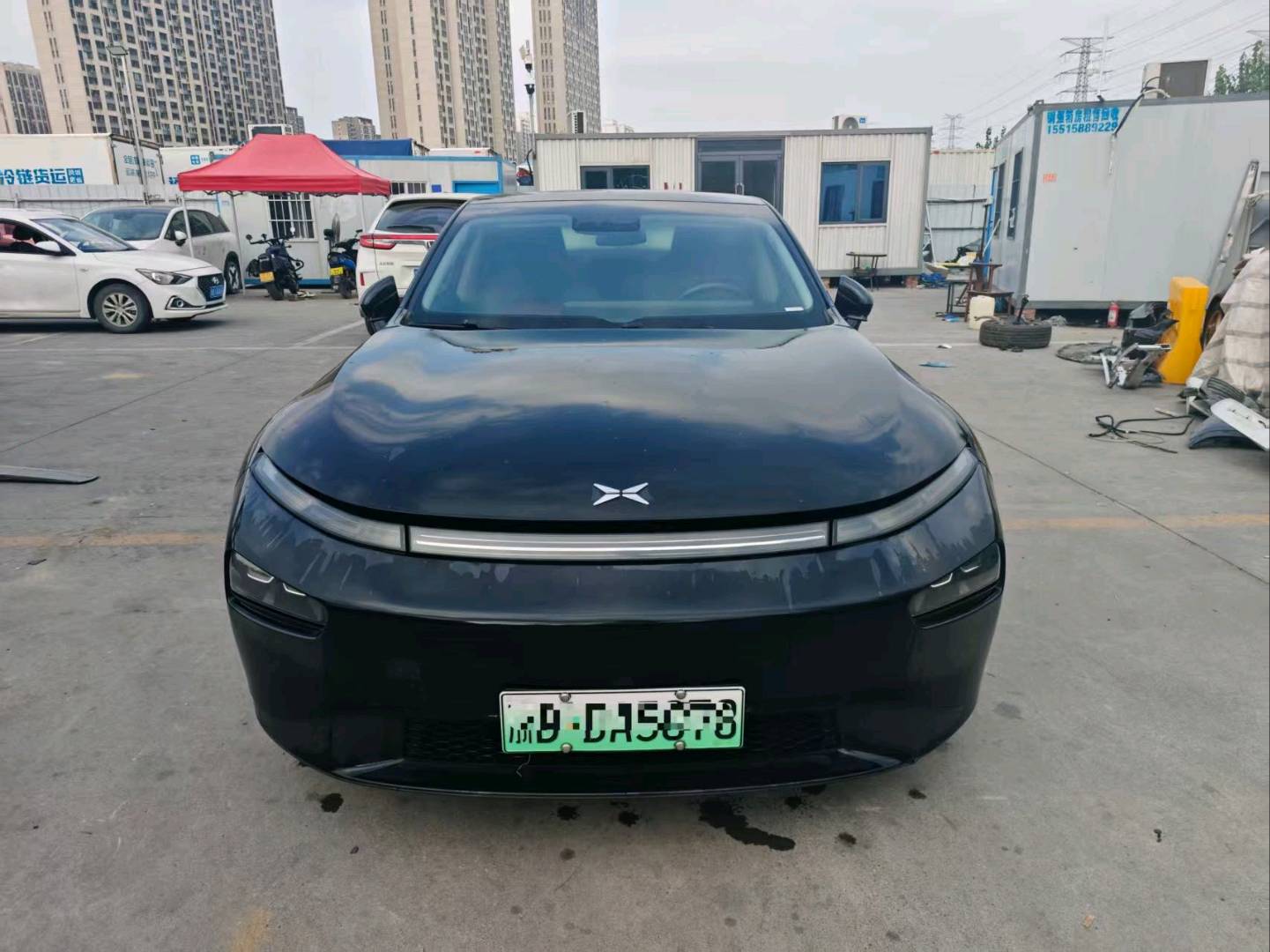 郑州市21年小鹏汽车p7事故车