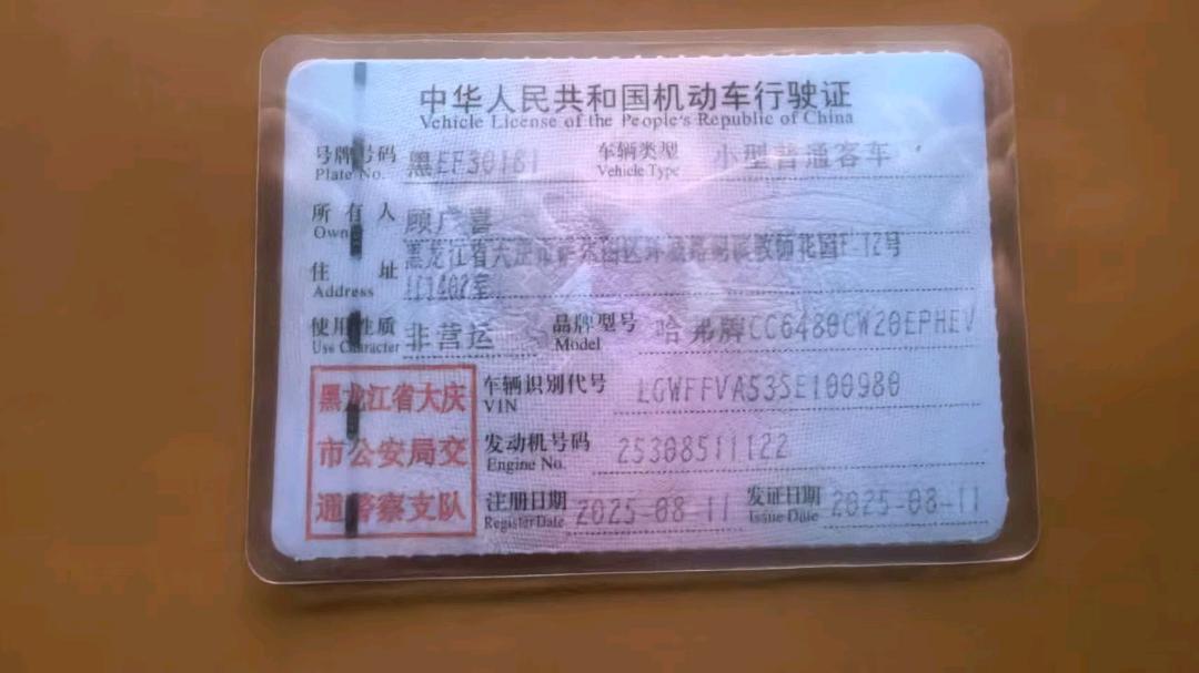 哈尔滨市25年长城哈弗猛龙10