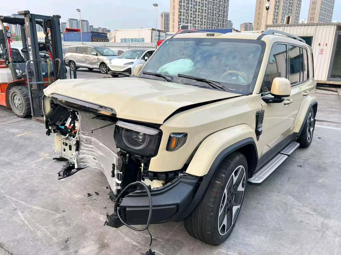郑州市26年奇瑞iCAR事故车