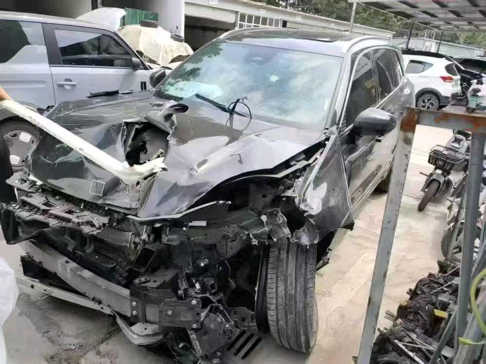 聊城市25年领克09事故车