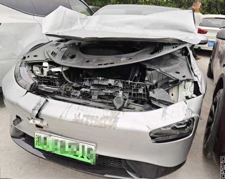 浙江23年小鹏汽车p7事故车