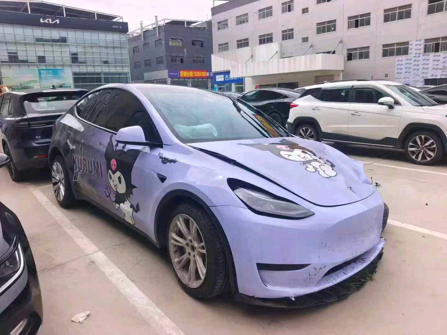 郑州市22年特斯拉MODEL Y事故车