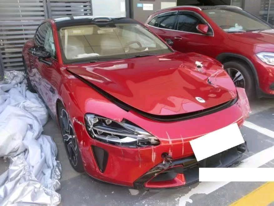 广东26年小米SU7事故车