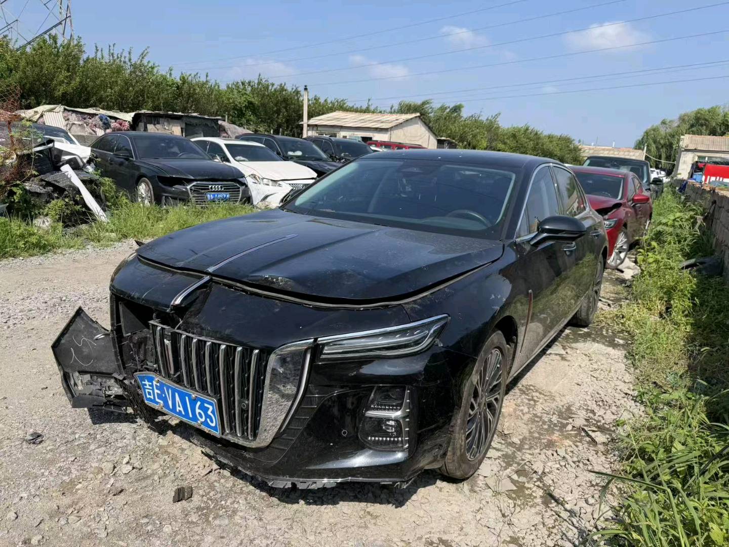 吉林23年红旗H5事故车