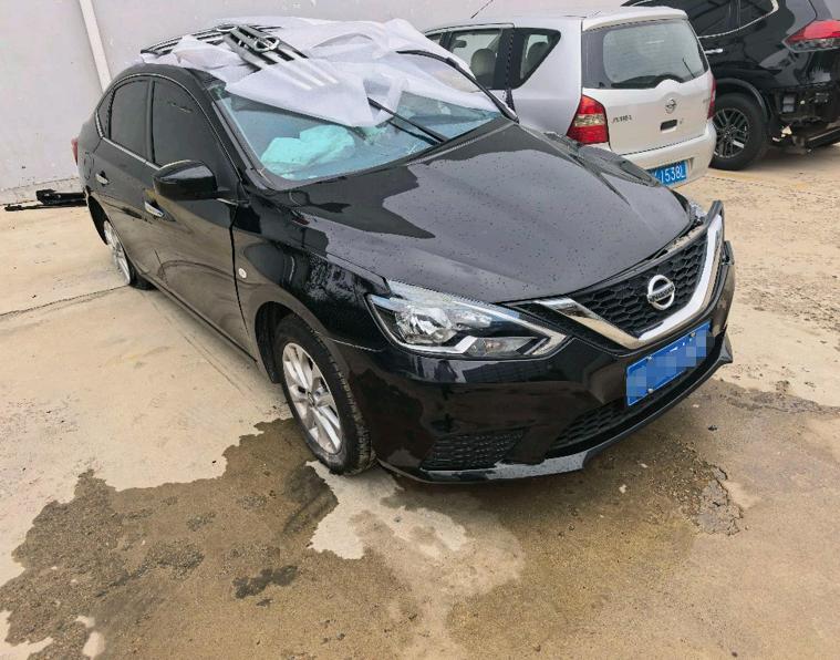 山东23年日产轩逸事故车
