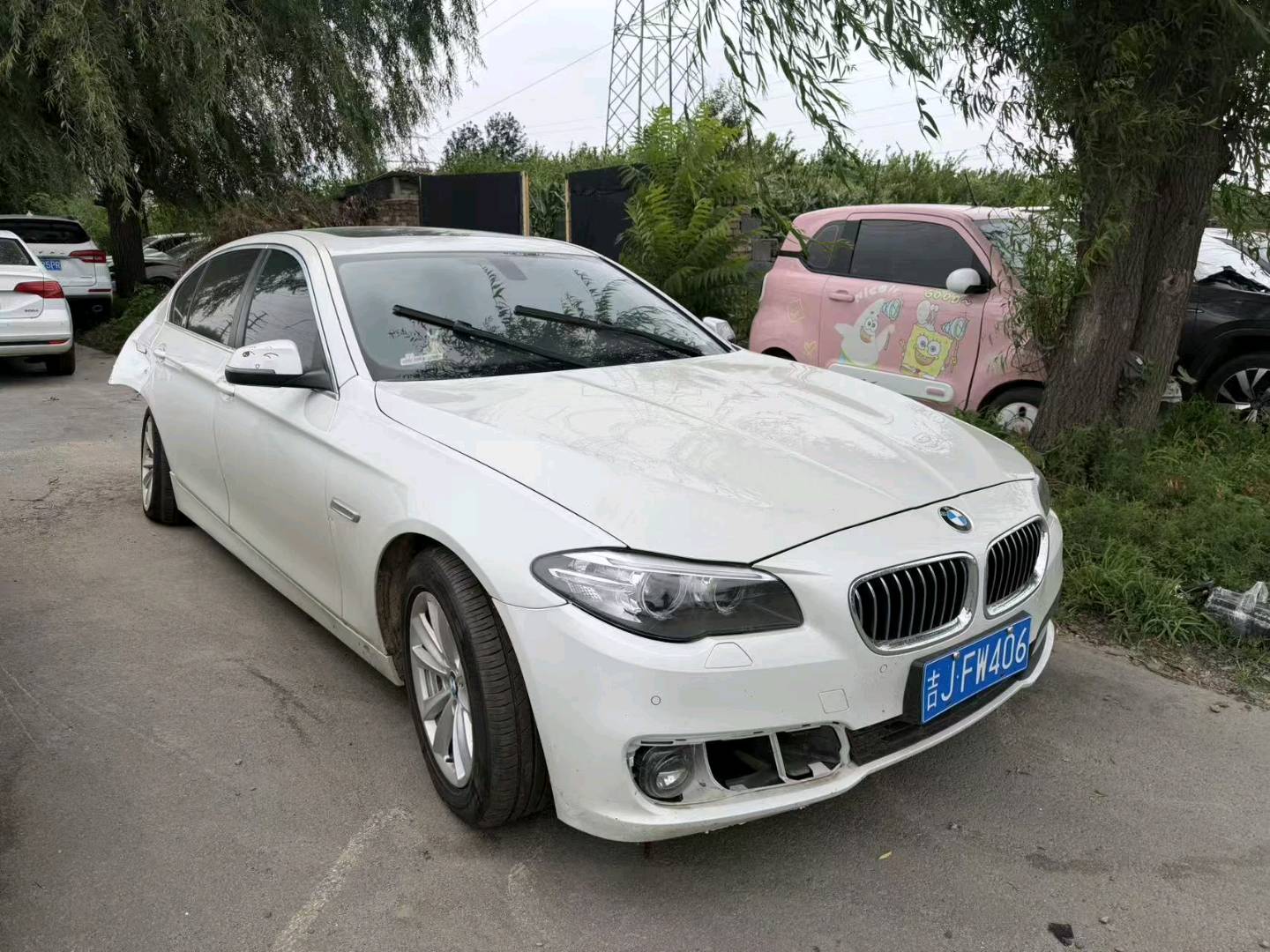 长春市14年宝马5系事故车