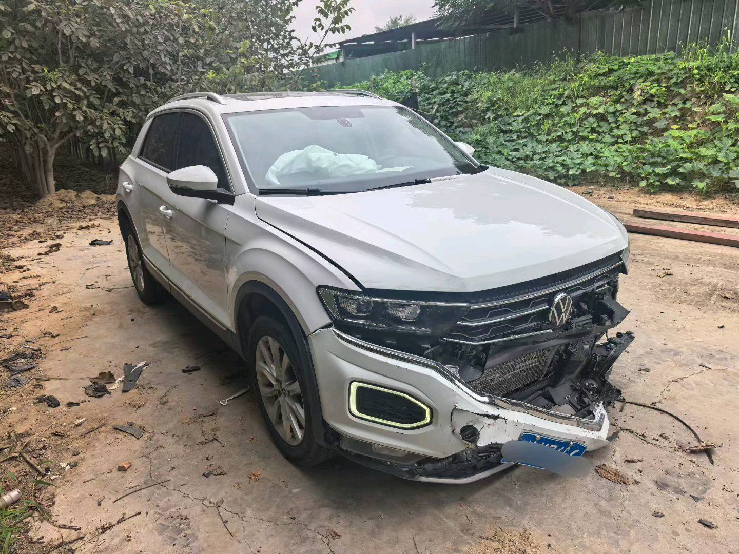 21年大众探歌事故车