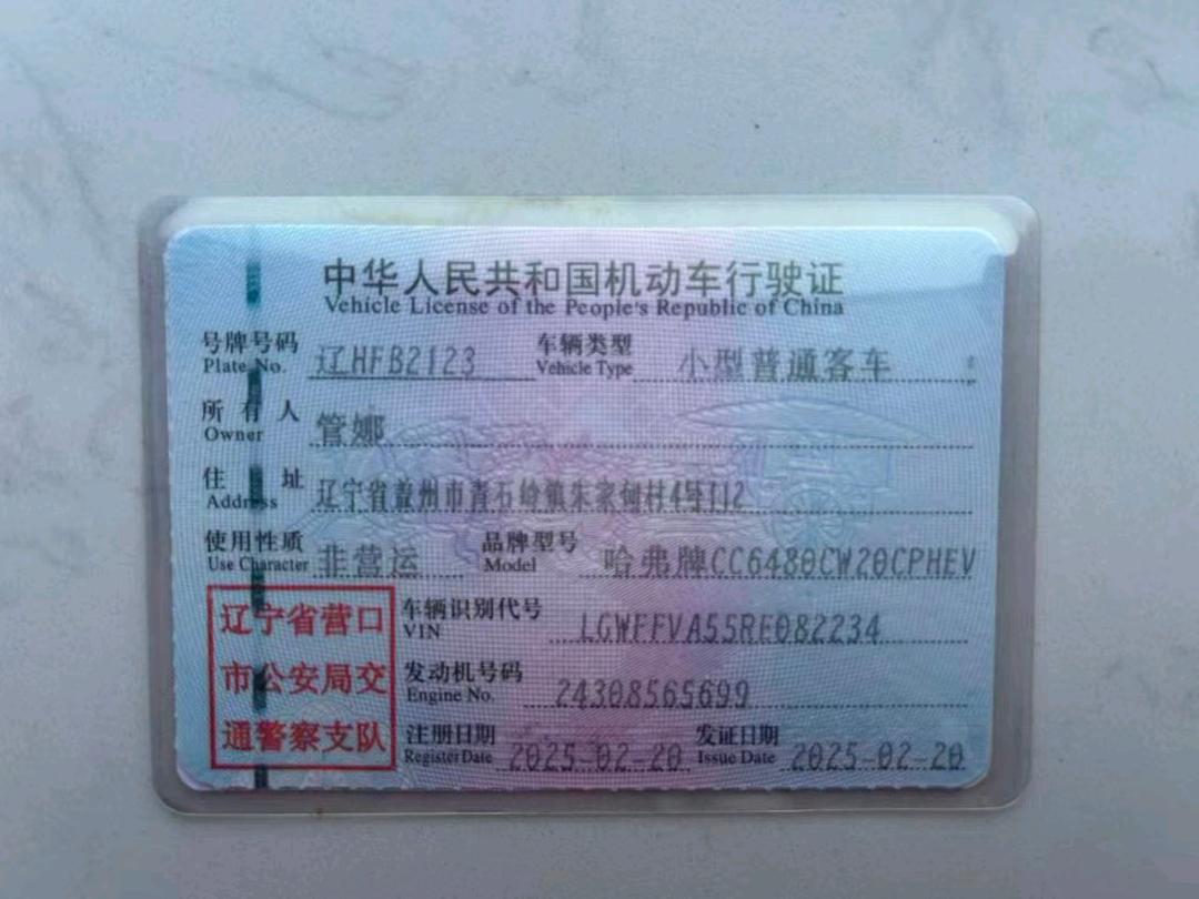 沈阳市25年长城哈弗猛龙12