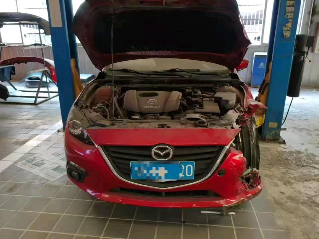 丽水市16年马自达昂克赛拉事故车