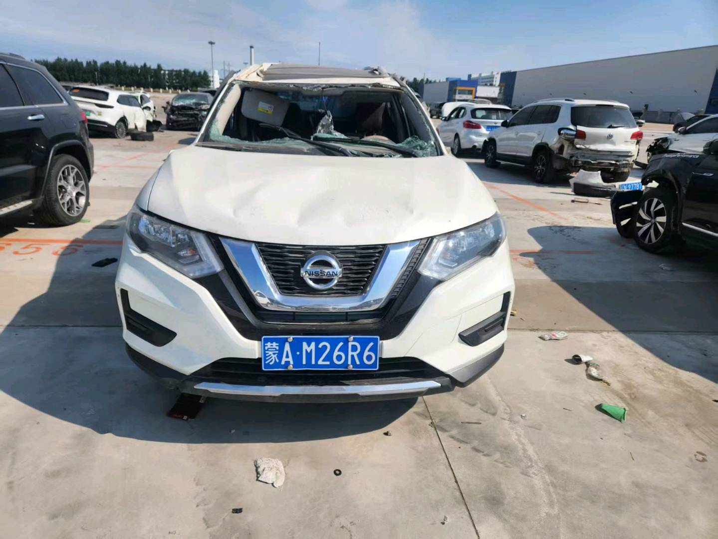 沈阳市23年日产奇骏事故车