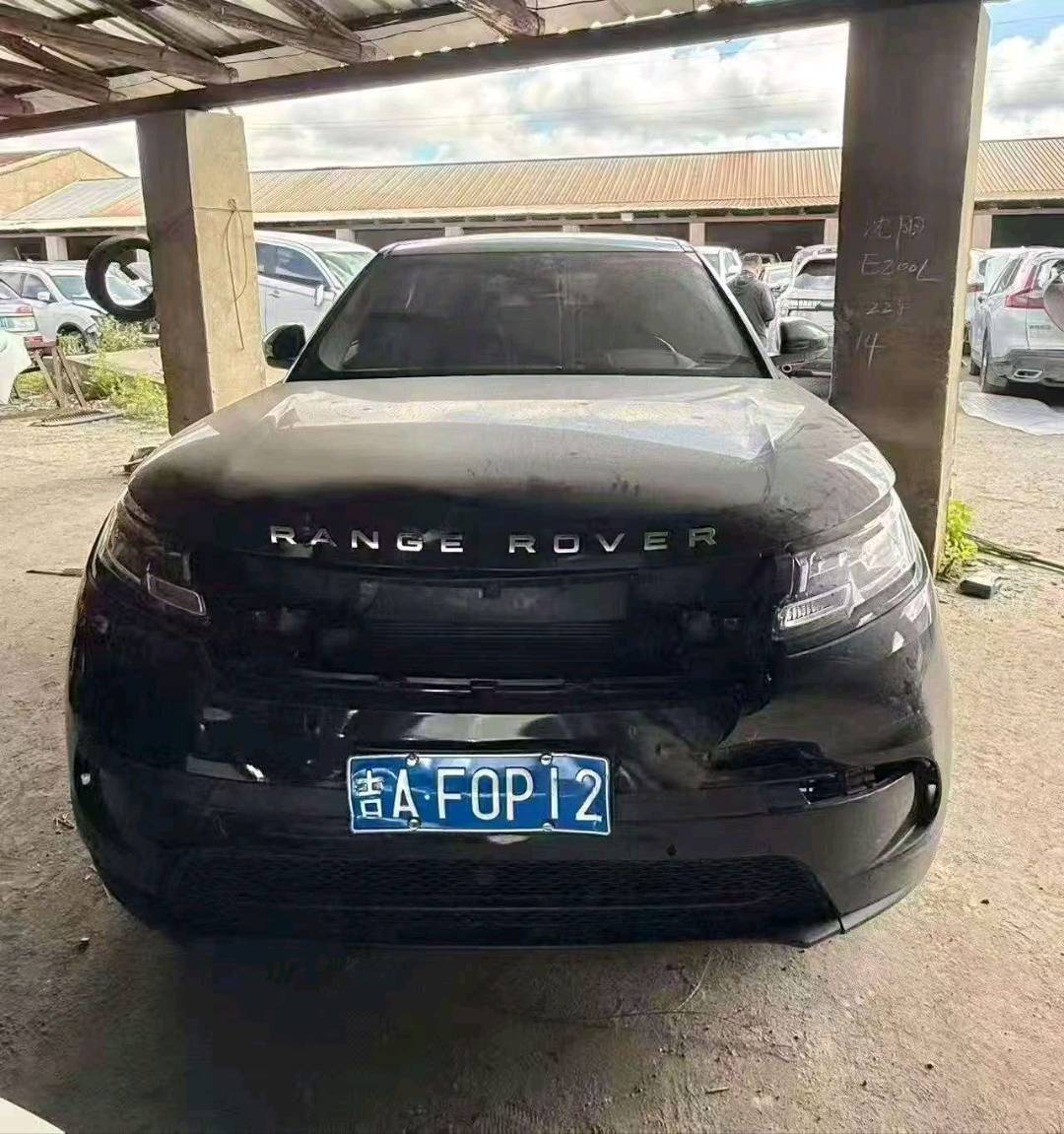 哈尔滨市21年路虎星脉事故车
