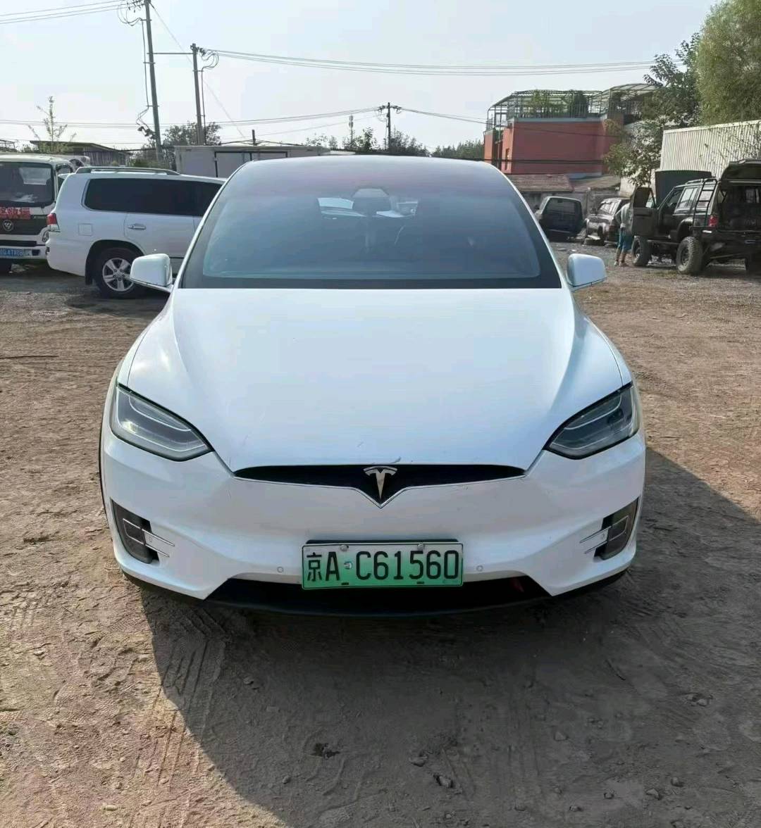 北京17年特斯拉MODEL X事故车