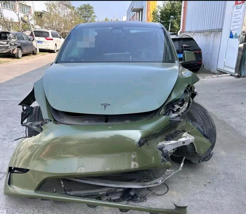 北京22年特斯拉MODEL Y事故车